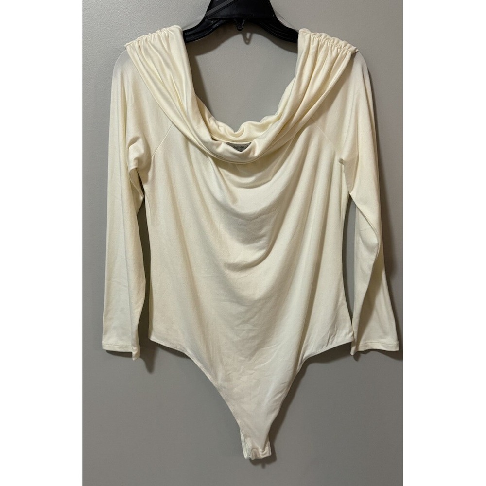 Juniors Just Polly Ivory‎ Bodysuit Size XL
